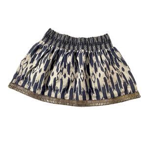 Dolce Vita Skirt with intricate gold beading. Size Medium.